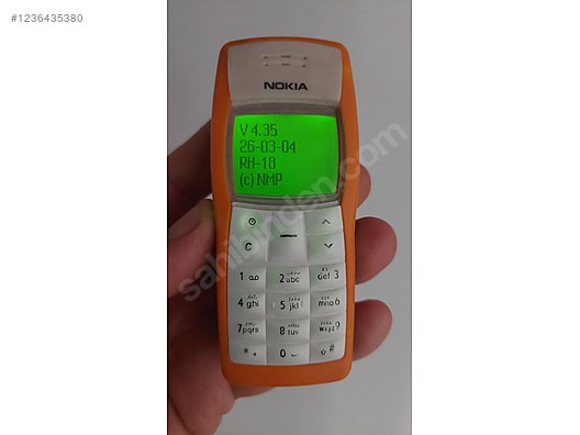 Nokia / 3310 / NOKİA 1100 FULL ORJİNAL YEŞİL EKRANLI TELEFON on