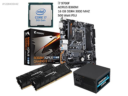 B360 Gaming Intel I7 9700f Motherboard Compatible Processors With