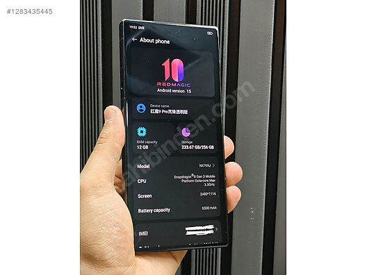 Used & Brand New Items / Cell Phones & Accessories / Cell Phones / ZTE / Nubia Red Magic 9 Pro