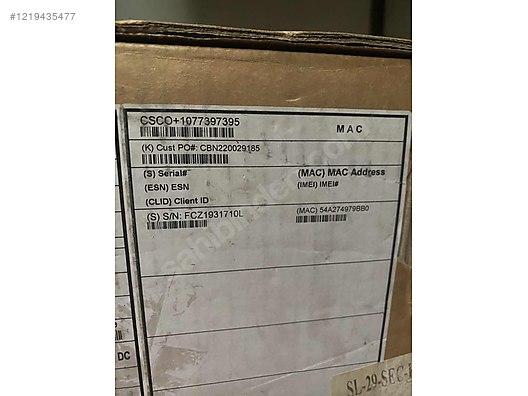 Cisco 2921/K9 V08 Router SIFIR - Router ilanları uygun fiyatlarıyla sahibinden.com'da