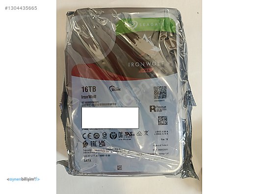 一部不良セクタあり】 Seagate IronWolf 16TB HDD シーゲート IronWolf