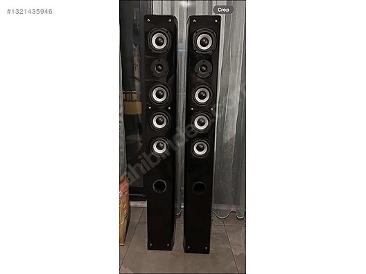 Denox leon kule tipi 120 watt 8 ohm hoparlor piano black - İkinci