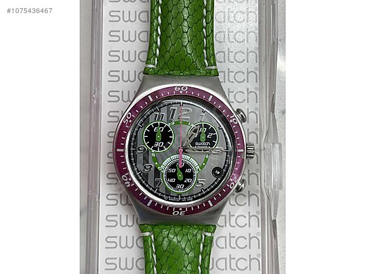 Swatch / Ultra nadir, yeni kordon Swatch 007 Franz Sanchez YCS512