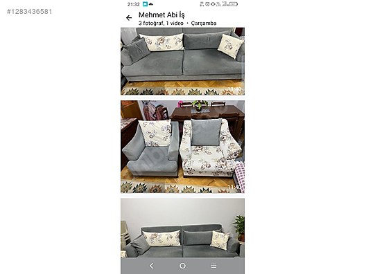 İkinci El ve Sıfır Alışveriş / Ev Dekorasyon / Mobilya / Oturma Odası & Salon / Koltuk Takımı