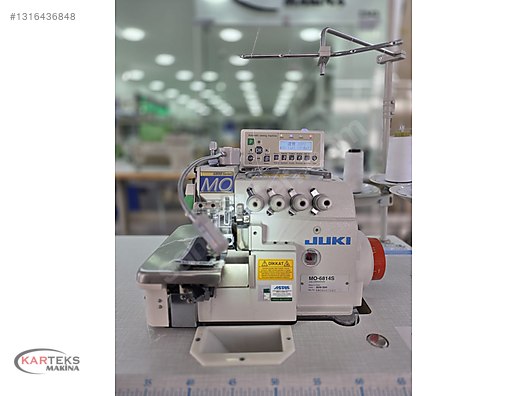 JUKİ MO-6814S OTOMATİK 4 İPLİK OVERLOK MAKİNASI sahibinden.comda