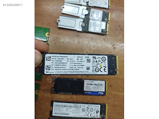 Sk hynix Sağlık 100 512Gb NvME M2 SSD DRAM li sahibinden.comda