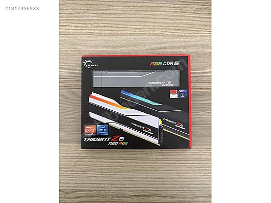 GSKILL 64GB (2x32GB) TZ5 Neo RGB DDR5 6000MHz CL36 AMD EXPO RAM