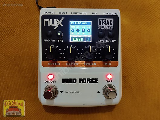 Nux Mod Force Multi-Modulation * İstanbul Bursa - Efekt Pedalı ve
