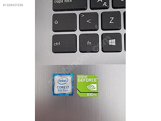 Asus / ASUS(X542U)+930MX+İ7-8.NESİL İŞLEMCİ+SORUNSUZ ! sahibinden