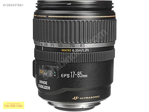Lensler / Canon EF-S 17-85mm f/4-5.6 IS USM Lens Garantili