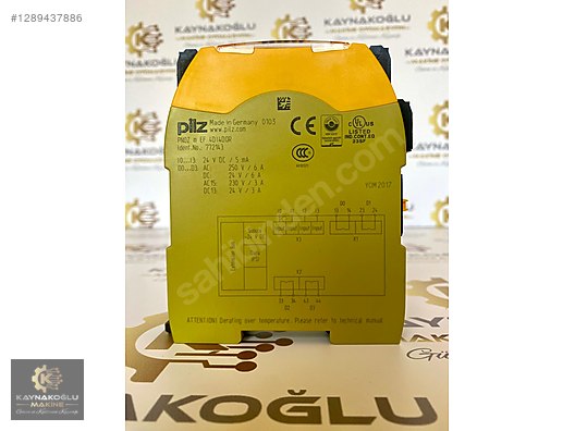 PILZ PNOZMULTI 2 PNOZ m EF 4DI4DOR 772143 Konfigurierbare sichere PILZ PNOZMULTI 2 PNOZ m EF 4DI4DOR 772143 Konfigurierbare sichere