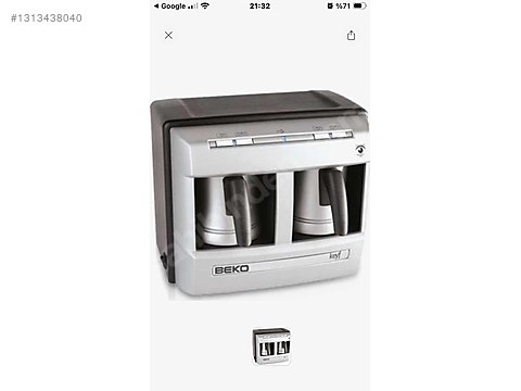 Beko BKK-2113 P İkili Türk Kahve Makinesi sahibinden.comda