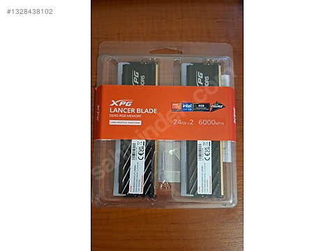XPG Lancer Blade RGB DDR5-6000Mhz CL30 48GB (2x24GB) XMP-EXPO