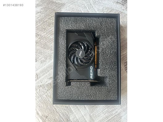 MSI Radeon RX 6400 Aero ITX 4G 4GB GDDR6 64Bit DX12 Gaming (Oyun