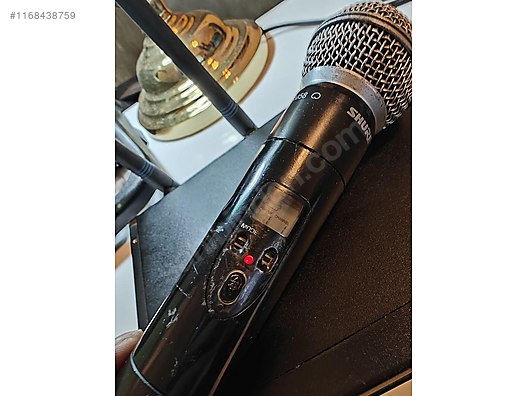 Shure - ULXP4 Kablosuz SM58 El Telsiz Mikrofon Sistemi sahibinden