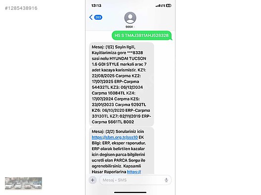 Vasıta / Arazi, SUV & Pickup / Hyundai / Tucson / 1.6 GDI / Style