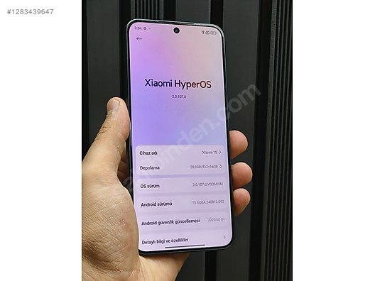 İkinci El ve Sıfır Alışveriş / Cep Telefonu & Aksesuar / Cep Telefonu / Xiaomi / 15