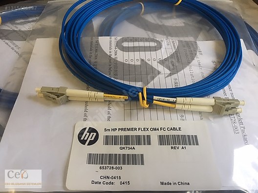 HP QK734A (653728-003) Premier Flex LC-LC OM4 2F 5M Cable