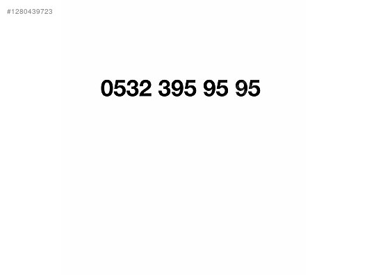 Used & Brand New Items / Cell Phones & Accessories / Phone Numbers & SIM Cards / Turkcell