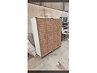 4 Kapaklı Panjur Kapak Gardırop