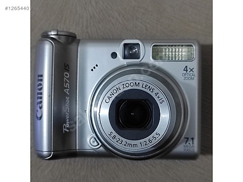 Kompakt / Canon / PowerShot A570 / Canon Powershot 570 is