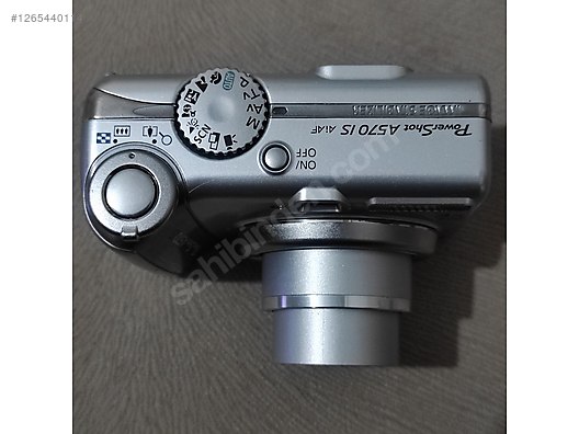 Compact / Canon / PowerShot A570 / Canon Powershot 570 is on