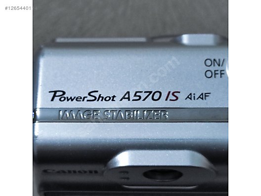 Kompakt / Canon / PowerShot A570 / Canon Powershot 570 is