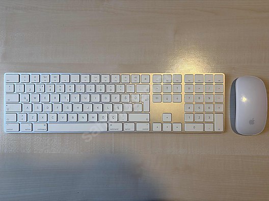 Apple Magic Keyboard A1843 + Magic Mouse 2 A1657 sahibinden.comda