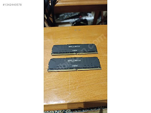 CRUCİAL BALLISTIX DDR4 2×16 32 GB 2666MHZ CL 16 RAM sahibinden