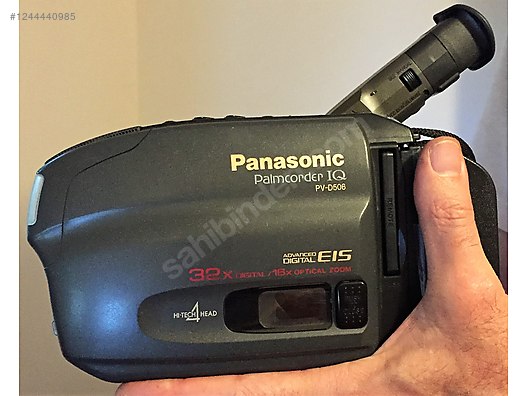 PANASONIC PALMCORDER IQ PV-D506 VIDEOKAMERA+DVD'YE KAYIT CİHAZI