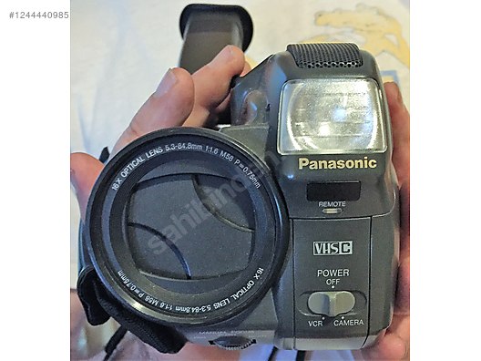 PANASONIC PALMCORDER IQ PV-D506 VIDEOKAMERA+DVD'YE KAYIT CİHAZI