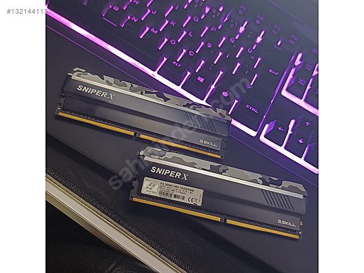 G.SKILL Sniper X DDR4 3000 CL16 2x8GB 16 GB sahibinden.comda