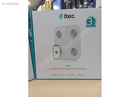 ttec Sensi Smart Scale with Body Composition and Sensitive Sensors