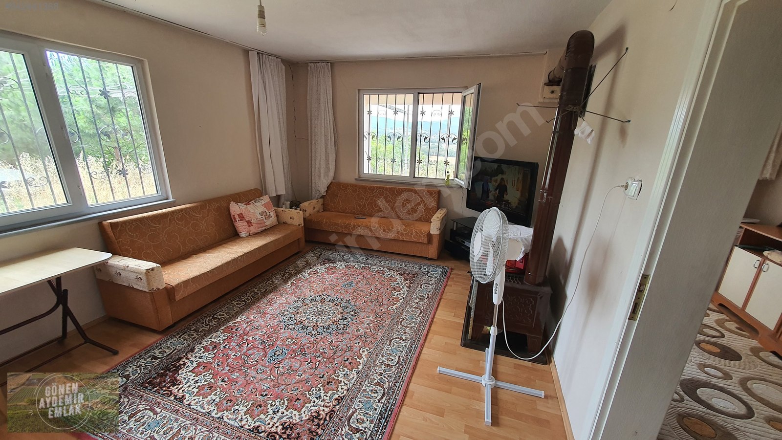 GÖNEN�E 5 KM ORMANA VE YOLA CEPHE 7.600 M2 İÇİNDE BAĞ EVİ Satılık