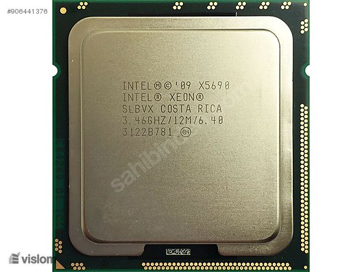 3.46GHz/6-core/12MB/130W SLBVX New Bulk Intel Xeon Processor X5690 Renewed 