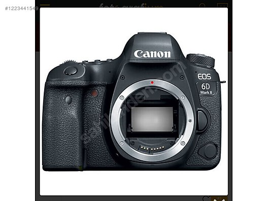 Canon EOS 6D Mark II DSLR Cameras are on sahibinden