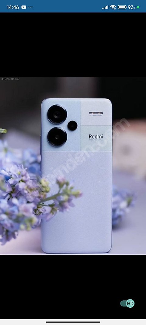 redmi note 13 pro plus 1 aylık cihaz sıfır 12+6 GB ram 512GB haf