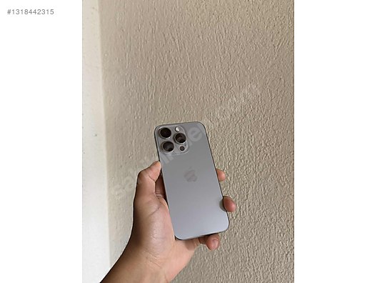Apple / iPhone 15 Pro / İlk sahibinden tertemiz nokta hatasız 15