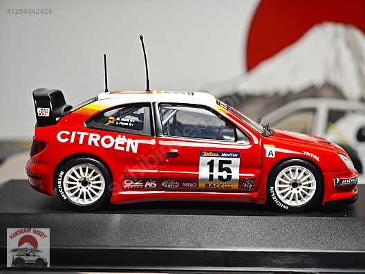 Miniature Citroën Saxo Super 1600 Bugalski Rallye Monte-Carlo 2001 IXO 1/43 - Collection