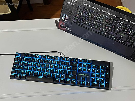 Used & Brand New Items / Gaming & Gamers Exclusive / Gaming Equipment / Gaming Keyboard