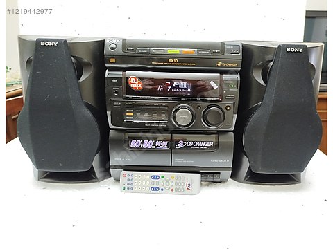 SONY RX 30 AUX/RADYO/CD KUMANDALI TEMİZ MÜZİK SETİ at sahibinden.com ...
