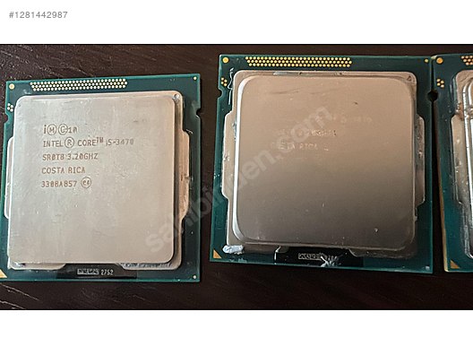 İ5 - 3.NESIL MASAUSTU ISLEMCILER - İşlemci ve Tüm Masaüstü Bilgisayar Parçaları sahibinden.com'da