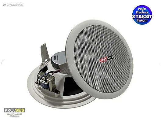 Lastvoice Tavan Gömme hoparlör trafolu Trafosuz 10 13,16,20cm - Sıfır 