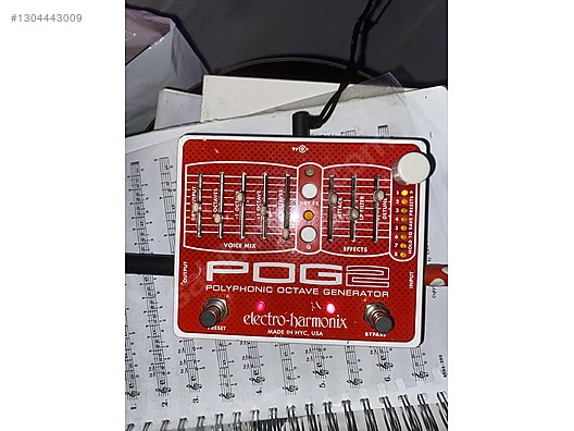 Pog2 tertemiz - Efekt Pedalı ve Diğer Enstrüman Yan Ekipmanları