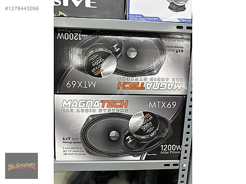 Hoparlör / Midrange / MAGNATECH OVAL MİDRANGE 1 TAKIM 2 ADET 1200