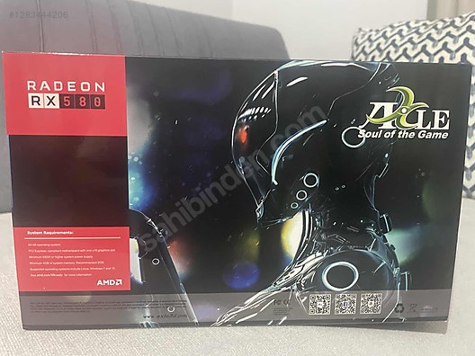 AMD RADEON AXLE RX580 8 GB Gddr5 256bit EKRAN KARTI - Axle Ekran Kartı İlanları sahibinden.com'da