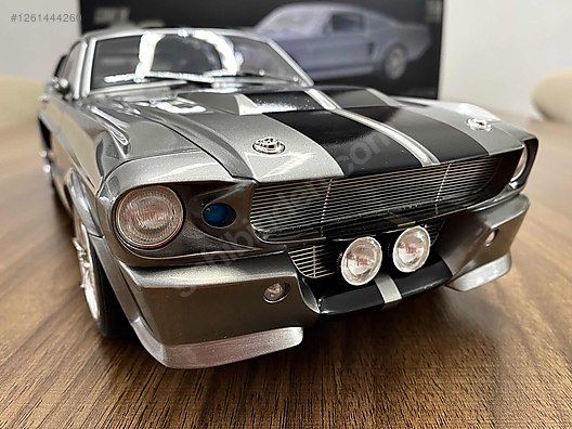 SIFIR ÜRÜN 1/12 ÖLÇEK 1967 FORD MUSTANG GT 500 ELEANOR on