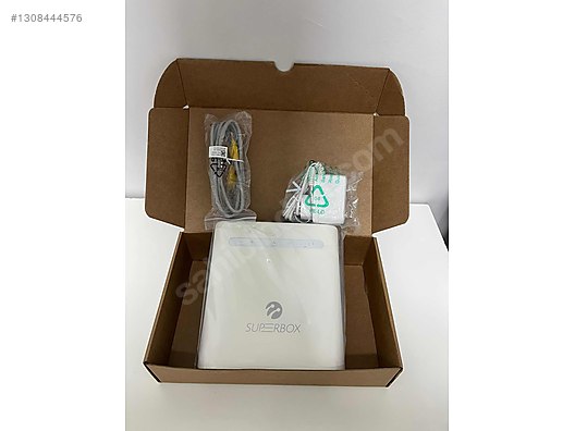 Turkcell Superbox Modem 4.5G WiFi Router sim kartlı sahibinden