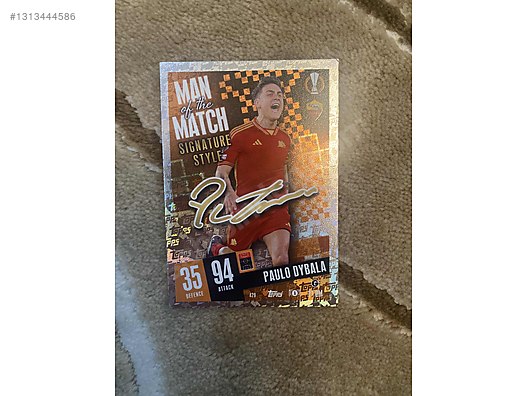Sport Cards / Topps MATCH ATTAX Signature Style Paulo Dybala