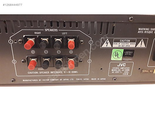 Used & Brand New Items / Home Electronics / Home Audio / Amplifiers / JVC